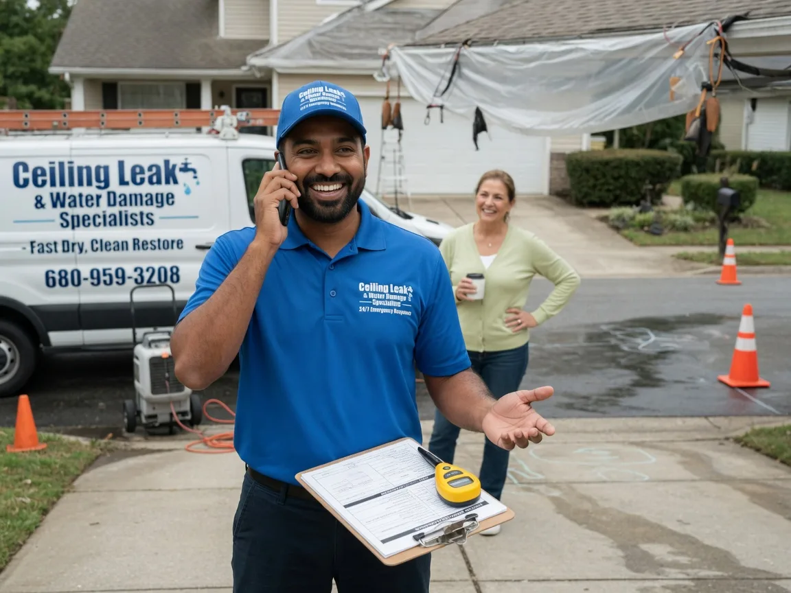 Ceiling Leak Cleanup Oakland, KY FAQs